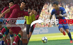 【老外整理】PES2008-PES2019 官方历代正式宣传片合集视频 1080P