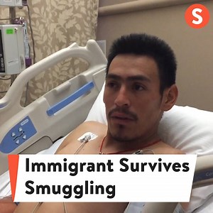 2.7M views · 3.3K shares | This Mexican man was rescued from a sweltering tractor-trailer while being smuggled into the United States. When asked why he risked his life––he said he had no choice: | Splinter | Facebook