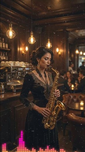 Romantic Restaurant Jazz 🍷 Elegant Saxophone Live #Shorts