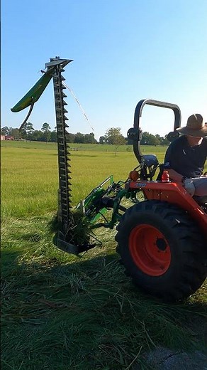 Frontier SB3107 Sickle Bar Mowing Hay #Shorts