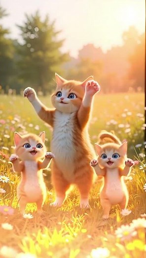 Happy Happy Dancing CAT..🐱💃 #happy #catvideos #cat #funny #trend