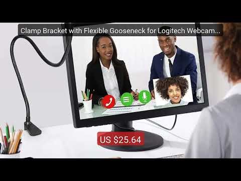 Clamp Bracket with Flexible Gooseneck for Logitech Webcam Sta... — Amazing Value 2026 | Must Have!