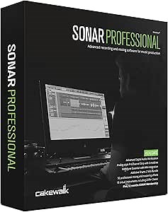 Cakewalk Sonar Professional Music Production Software