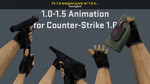 CS 1.6 weapon pack w/ 1.0 animation Mod for Counter-Strike 1.6 | CS1.6 Mods