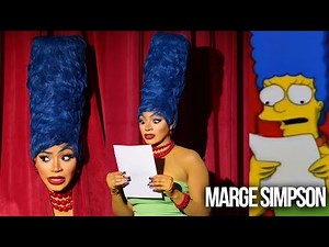 How Wigs Are Made For Drag Queens/ COSPLAY CHEAP | Marge Simpson COSTUME