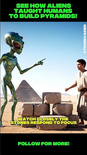 REVEALED: How Aliens Taught Humans to Build Pyramids! 👽🔺