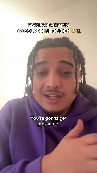 Marlon Feels Pressure in London