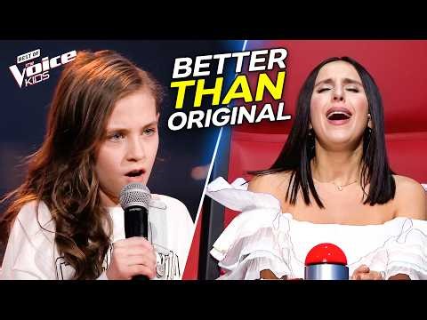 Covers that Literally BETTER THAN ORIGINAL Ones! | The Voice Kids