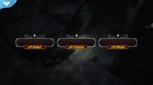 Horror Ouija Animated Stream Package: Twitch Overlays, Alerts, Screens - Etsy