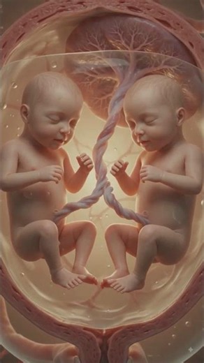 2nd Trimester Twin Pregnancy | Twins Growth from 13–27 Weeks | Amazing 3D Fetal Development