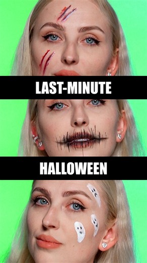 No skills needed: 3 last-minute Halloween looks
