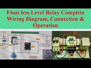 Floatless Level Relay, Float les Level Relay wiring & Operating Principal, Float Switch, FOTEK FR-1