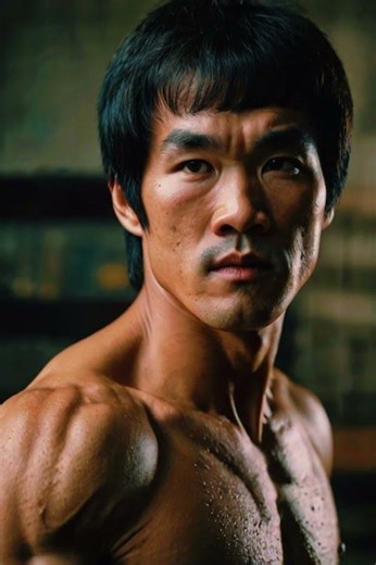 Bruce Lee’s strength comes from his relentless daily training
