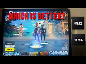 iPad Pro Fortnite Mobile Test! (M2 VS. M4)