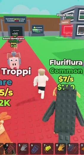 Brainrot Quest The Journey to Collect Fluri Flura! #stealabrainrot #brainrot #shorts #roblox