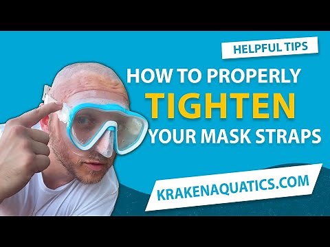 How to Properly Tighten Your Dive Mask Straps | Do This To Prevent a Leaking Mask