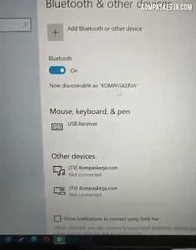 Cara mengaktifkan bluetooth di laptop windows 10