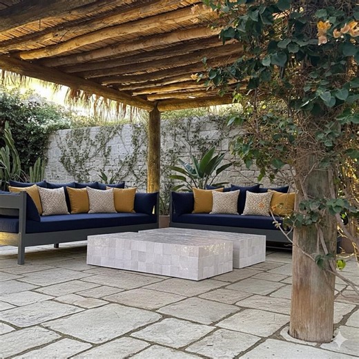 Moroccan Zellige Coffee Table | Handmade Tile Table | Custom Size & Color | Authentic Moroccan Craft | Premium Quality - Etsy