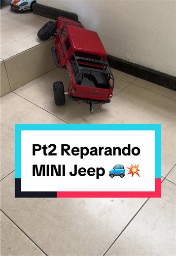 Modificando un Mini Jeep pt2 #F1 #rc #crawler #peliculas #carros