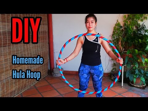 Awesome Homemade How To Make Hula Hoop For Exercise At Home (Gym Equipment)