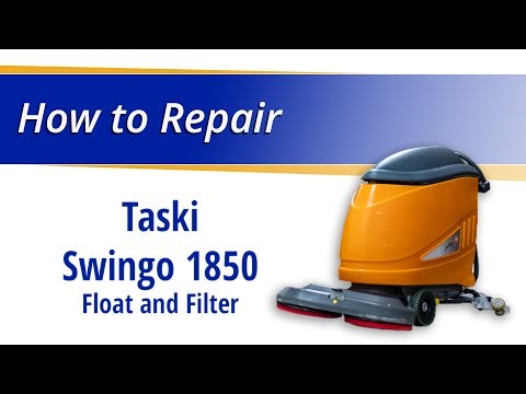 How to Replace the Float and Filter on the Taski Swingo 1850