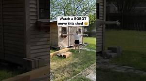 11K views · 111 reactions | Even though we love doing DIY, we hired professional help to move the shed. And a robot moved our shed. It was as amazing as it sounds!  | Renee Renovates | Facebook