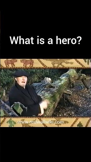 Redwall Author Brian Jacques Discusses Heroes