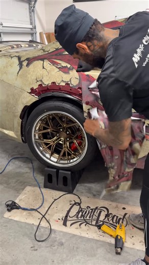 Mythic City Customs 💫 on Instagram: "I really do ts for the love of the game ... everything else is just a byproduct of my efforts 🙂‍↕️💫 LOOK HOW EVERYTHING LINES UP! 😮‍💨 the widebody flares ... the handle .... the windows ... 👨🏽‍🍳🤌🏽 Wait til the end to see the end result ‼️ 🚗💨: @mr_witdaxxtras6.2 ♿️ Designed by: @nolimitz_cardesignz ✍🏽 Installed by: @mythic.city.customs 💫 Printed by: @weprintwraps 🖨️ Located in Charlotte, NC 📍 DM me to get your wrap started today 📲 • • • #built