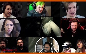 老外玩生化危机7时吓尿向反应（多人）