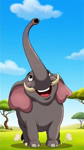 The ELEPHANT Song 🐘🤪 #toddlerlearning #animalnames #animalsongs