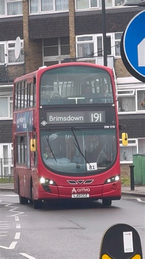 London Bus Route 191 To Brimsdown 🚎🇬🇧 || #londonbuses #brimsdown #enfield #edmonton #arriva