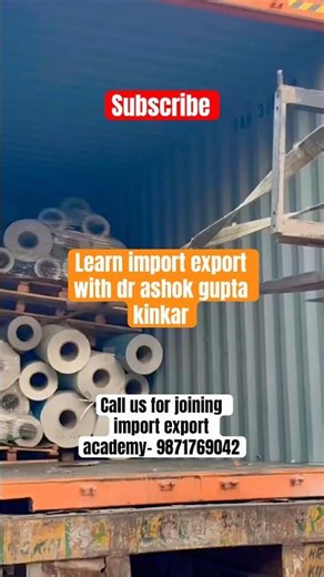 Learn import export with Dr.Ashok gupta kinkar