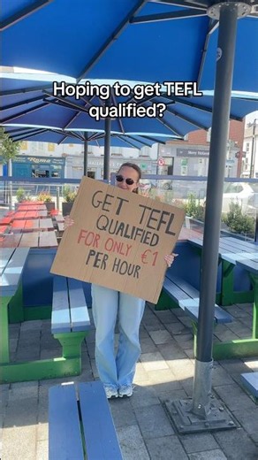 Get TEFL qualified for ONLY €1 PER HOUR!! Grab 120hrs for 120 euro until the end of the week 🙌🏻