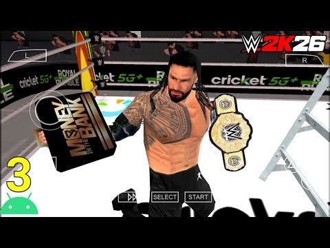 WWE 2K26 PSP Road To WrestleMania 42 Roman Reigns OTC Android Gameplay Part 3