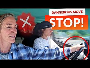 Students Dangerous Maneuvers on Driving Test (Compilation)
