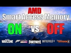 AMD Smart Access Memory ON vs OFF