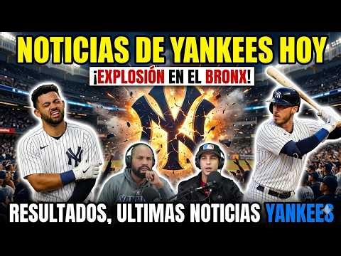 YANKEES HOY: ¡EXPLOSIÓN EN EL BRONX! Grisham lidera rally y Jasson sale lesionado