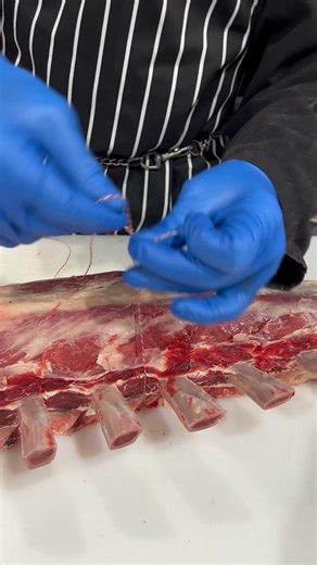 2.4K views · 15 reactions | How to tie a Standing Rib Roast. 甆 Tying...