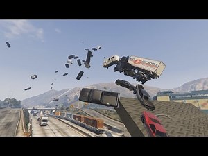 Gta 5 train RAMP on street & highway