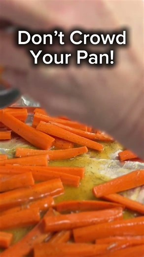 Why Your Roasted Carrots Are Soggy ☹️