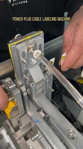 Power cable labeling machine#Electric Wire Labeling Machine#Wire Folding Labeling Machine