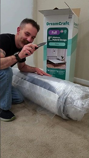 How to Open a Modern Mattress! How to Open a Vacuum-Sealed Mattress the RIGHT Way 🛏️