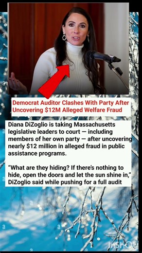 Democrat Auditor Clashes With Party After Uncovering $12M Alleged Welfare Fraud #usa