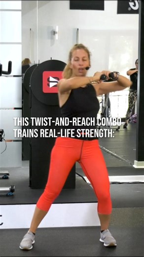 Heads up: your core is about to get a real-life upgrade. 💪 This twist-and-reach move hits your balance, rotation, and core all at once. It’s functional, feels great, and is worth including in your next workout. Check out studiosweatondemand.com for tons of fun and amazing workouts with Dalia! Heads up: your core is about to get a real-life upgrade. 💪 This twist-and-reach move hits your balance, rotation, and core all at once. It’s functional, feels great, and is worth including in your next wo