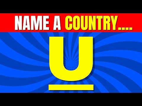 Guess the Country by Letter | Fun Geography Game for Kids