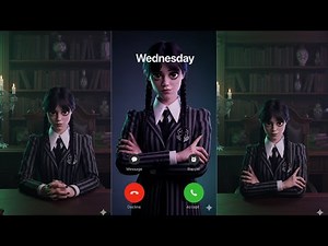I VIDEO CALLED WEDNESDAY ADDAMS SHE ANSWERED | WEDNESDAY