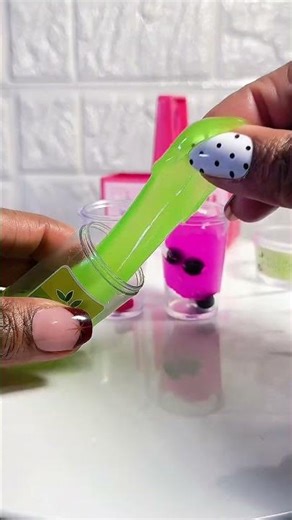 Let's Make Bubble Tea To Go ✨🌈 Satisfying Video ASMR #shorts