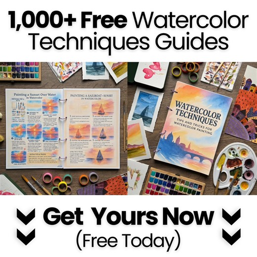 Unlock the Beauty of Watercolor — From First Brushstrokes to Masterpiece! Our Watercolor Techniques Guide is your printable shortcut to creating vibrant, expressive watercolor art — without guesswork or frustration. Whether you’re just beginning or refining your style, this guide gives you the structure, tools, and inspiration to paint boldly and confidently. 🎨 100 step-by-step techniques made simple 🖌️ Color blending, washes, layering & texture secrets 📘 Project templates, practice planners 