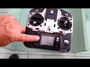 Futaba / Align mudar memória t6 t6j