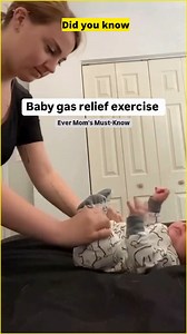 Bloated & fussy baby? try this gentle gas-relief trick! 👶💨 Newborns often get gassy due to their immature digestion, causing discomfort, crying, and sleepless nights. 💡 the trick? movement! ✔️ bicycle kicks ✔️ gentle leg circles ✔️ mini squat holds these help release trapped gas from the intestines — not just burps! Bonus tummy tips: 🌱 fennel tea for breastfeeding moms 🧸 tummy time 🦠 baby probiotics A calm tummy = a happy baby & peaceful sleep! 💕 #babytips #gasrelief #newborncare #momlife